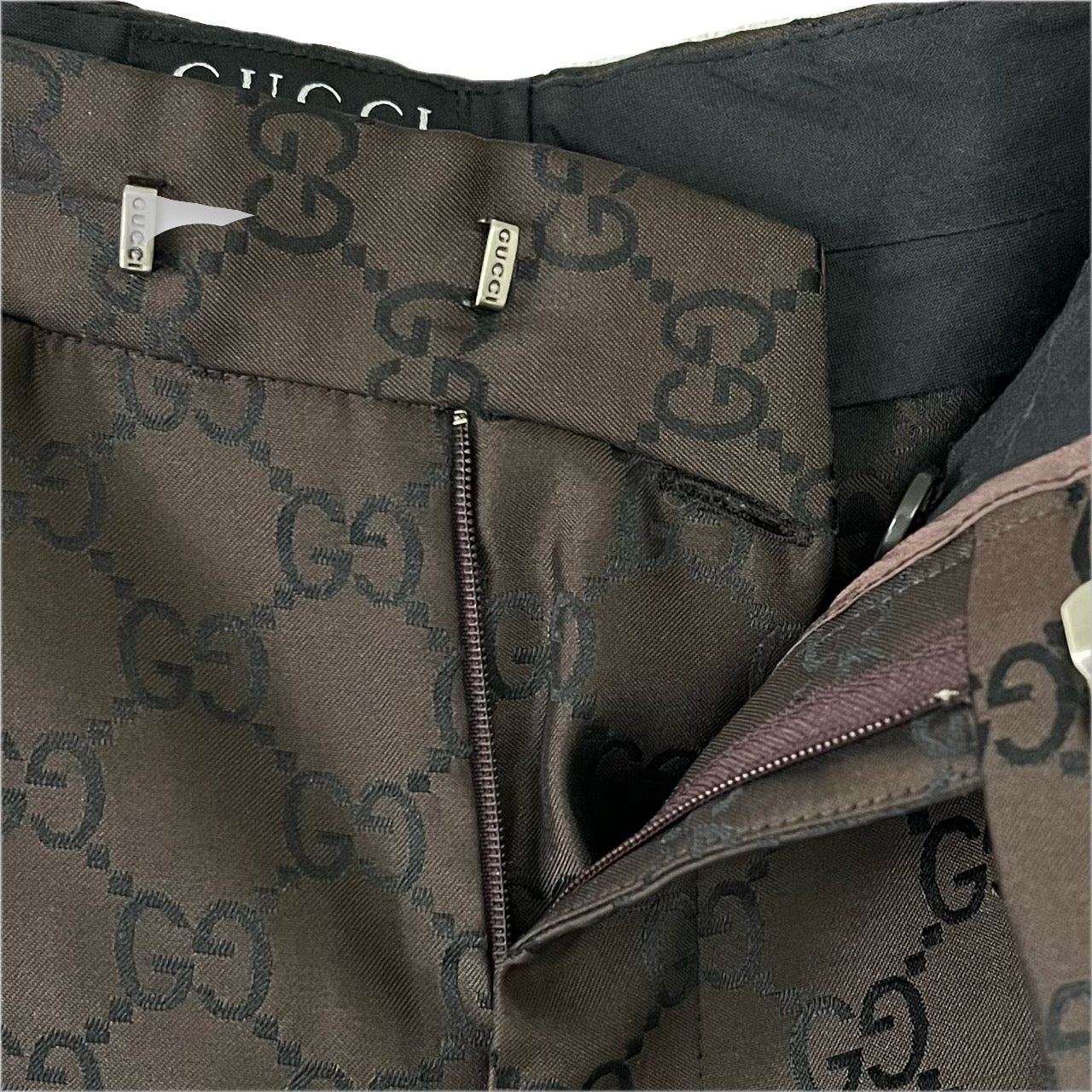 GUCCI Gucci pants slacks GG pattern Tom Ford period