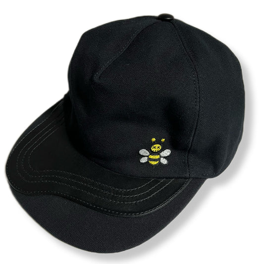 DIOR HOMME × KAWS コラボ　キャップ　刺繍　ブラック