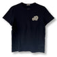 MONCLER T-shirt with double patch, navy, big logo
