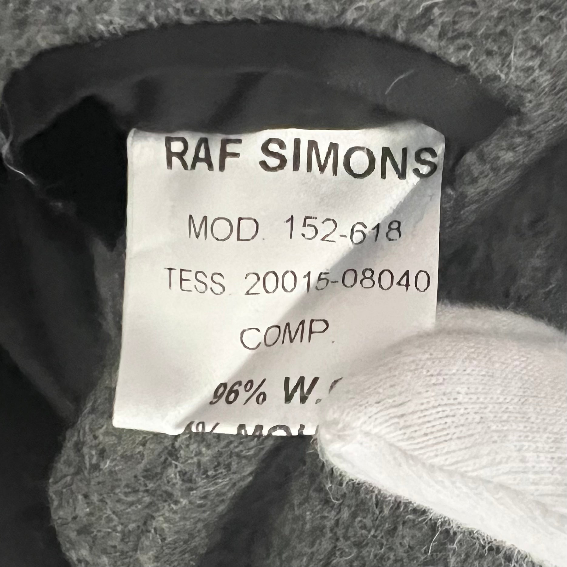 RAF SIMONS ラフシモンズ チェスターコート – REKNOW