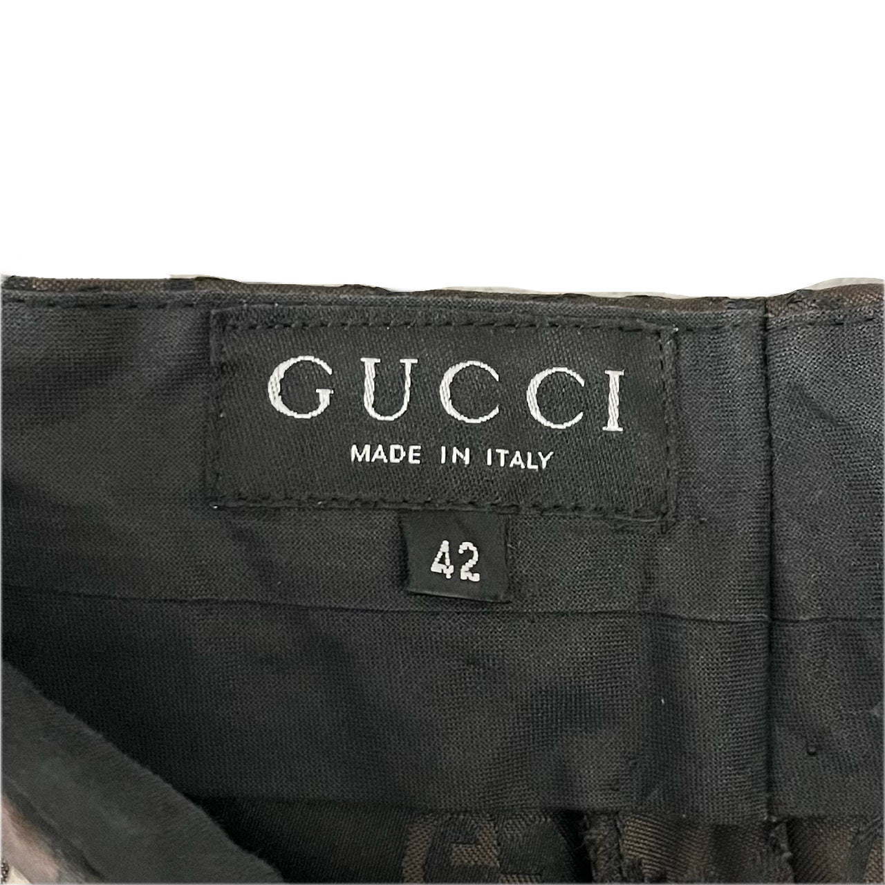 GUCCI Gucci pants slacks GG pattern Tom Ford period