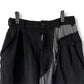 COMME des GARCONS Comme des Garcons Shorts Shorts Asymmetrical Black