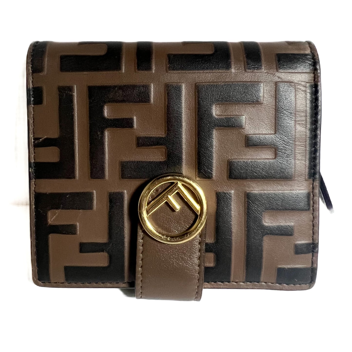 FENDI フェンディ　折り財布　二つ折り財布　ズッカ
